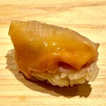 鮓樹 - 閖上の赤貝も8日寝かせています