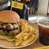 SHIMAUMA BURGER - 淡路テリヤキチーズバーガー＋パティ1枚増・ポテトドリンクセット・ポテトサイズUP