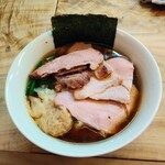 一番いちばん - 焼豚雲呑そば　1800円(税込)