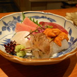 匠庵 - お造りの盛り合わせ