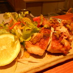 匠庵 - 地鶏の焼き物。わたしが鶏好きって知ってはりますから