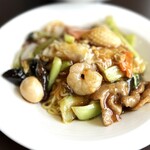 中国料理 長楽 - 料理写真:餡かけ焼きそば