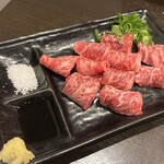 くわはた - 肉刺し