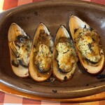 サイゼリヤ - ムール貝ガーリック焼き