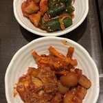 くわはた - キムチ5種盛り