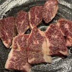 くわはた - ハラミ・サガリ盛り合わせ