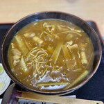 朝日屋 - カレー南蛮そば