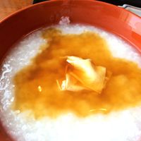 京料理 熊魚菴 たん熊北店 横浜ホテルニューグランド店 - 味付け湯葉がトッピングされてましたが、これはない方が嬉しい（笑）