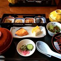 京料理 熊魚菴 たん熊北店 横浜ホテルニューグランド店 - 「京の朝がゆ定食」いただきました（before）