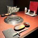 焼肉きたじま - 完全個室は余裕を持って設計されており、ゆったりと寛ぐことができます(o^^o)