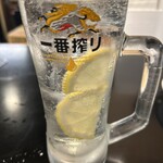 焼鳥 日高 - ウォッカハイ　310円　レモン別注文