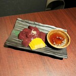 焼肉きたじま - 厳選和牛レバーの塩焼きです(o^^o)