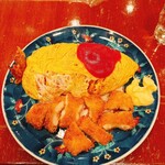 グリル金プラ - エビオムライス