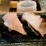 すし富 - タコうまー。