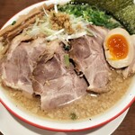 和風とんこつ たまる屋 - チャーシューメン3枚