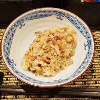 輪久 - 京ニンジンとじゃこの炊き込みご飯