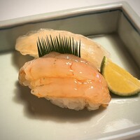 つづら - 車鯛 甘海老 昆布〆