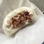 和菓子工坊 ありま - 赤飯饅頭　断面図