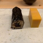 にしむら - かんぴょう巻きと芝海老を練り込んだ玉