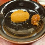 にしむら - 北海道のあん肝と奈良漬け