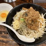 麺屋武平 - 汁なし煮干二郎1,100円、大盛無料