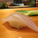 天寿し - 其の六、鱚の昆布締め