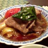 京橋 婆娑羅 -  トマトすき焼き