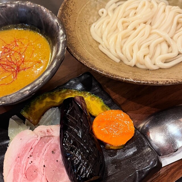 自家製麺 新渡月 （じかせいめん しんとげつ） - 嵐山（京福）/うどん