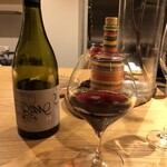 forare - 赤ワイングラスで