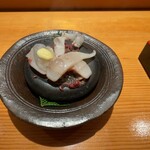 割烹 千代 - イカの石焼