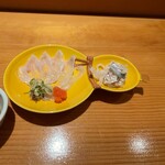 割烹 千代 - トラフグお造り