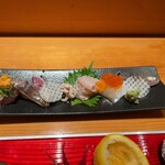 割烹 千代 - お造り盛り合わせ