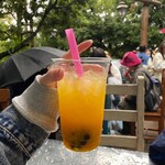 ロストリバークックハウス - スパークリングタピオカティー(マンゴー)600円