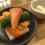 立呑 福 - バーニャカウダー