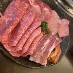 焼肉 小川 - 焼肉Bランチ肉　¥1980（税込）