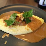 ビストロ オム 鎌倉 - うにのオムレツ2178円（税込）