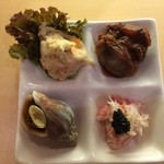 烏賊 鮨ダイニング 鮮助 - 鮮助セットおつまみ！