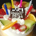 ケーキハウス　アルモンド - 2014年のお誕生日にいただいたケーキです！