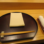日本料理 太月 -  テーブルセッティング。