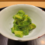 日本料理 太月 -  まずは筍の木の芽和えから。