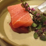 日本料理 太月 -  メジマグロは２日寝かせたもの。