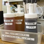 やきそば 和 - 天羽乃梅という下町ハイボールに変化させるためのエキス。これ自体世間で商品として売られているものなので、チューハイに入れるととってもお得。