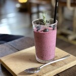 cafe ねこぱん - ブルーベリースムージー