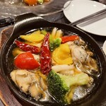 牡蠣&海老バル EAST BLUE - 牡蠣のアヒージョ