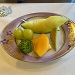 うなぎ 川松 - フルーツ