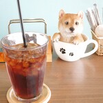 しろいぬカフェ - アイスティー480円税込ｗ