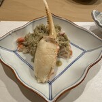 鮨 やすみつ - 松葉蟹