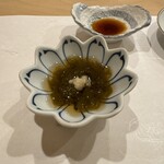 鮨 やすみつ - もずく