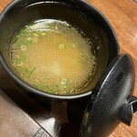 肉と魚の寿司　yokaichi - ⑦あら汁