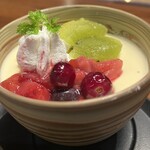 肉と魚の寿司　yokaichi - ⑧自家製生プリン